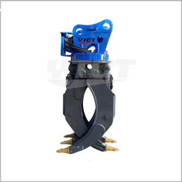 YTCT 360 Degree Rotating Hydraulic Log Wood Grapple Attachment for Diggers