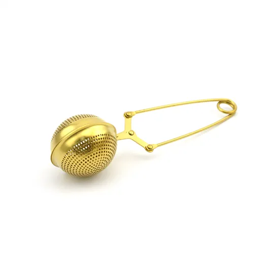 Stainless Steel Tea Infuser Ball: A Practical Household Tea Strainer for Enjoying Freshly Brewed Teas