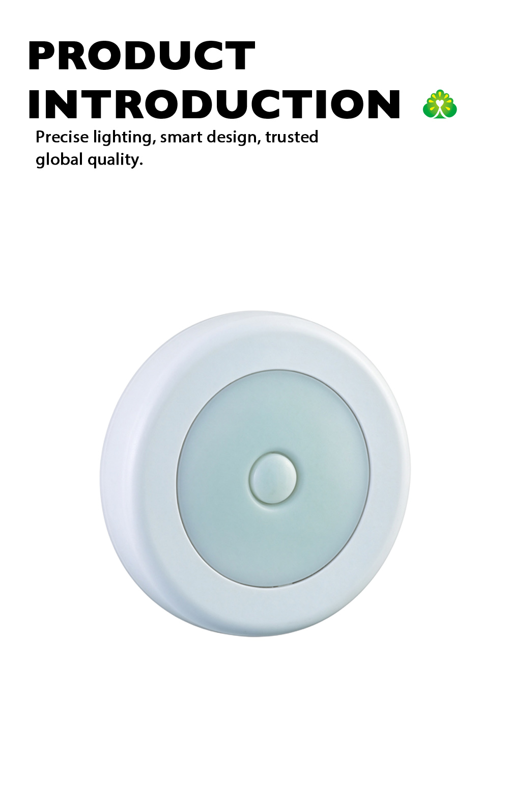 Wireless Motion Sensor Ceiling Night Lamp X