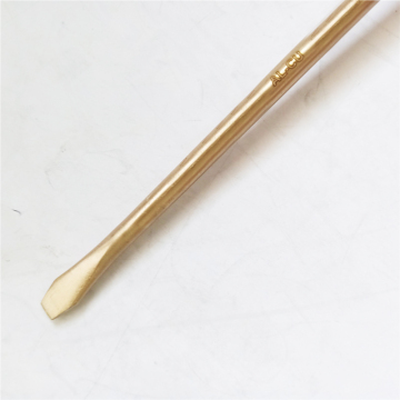 Slotted screwdriver  rubber handle sparkless