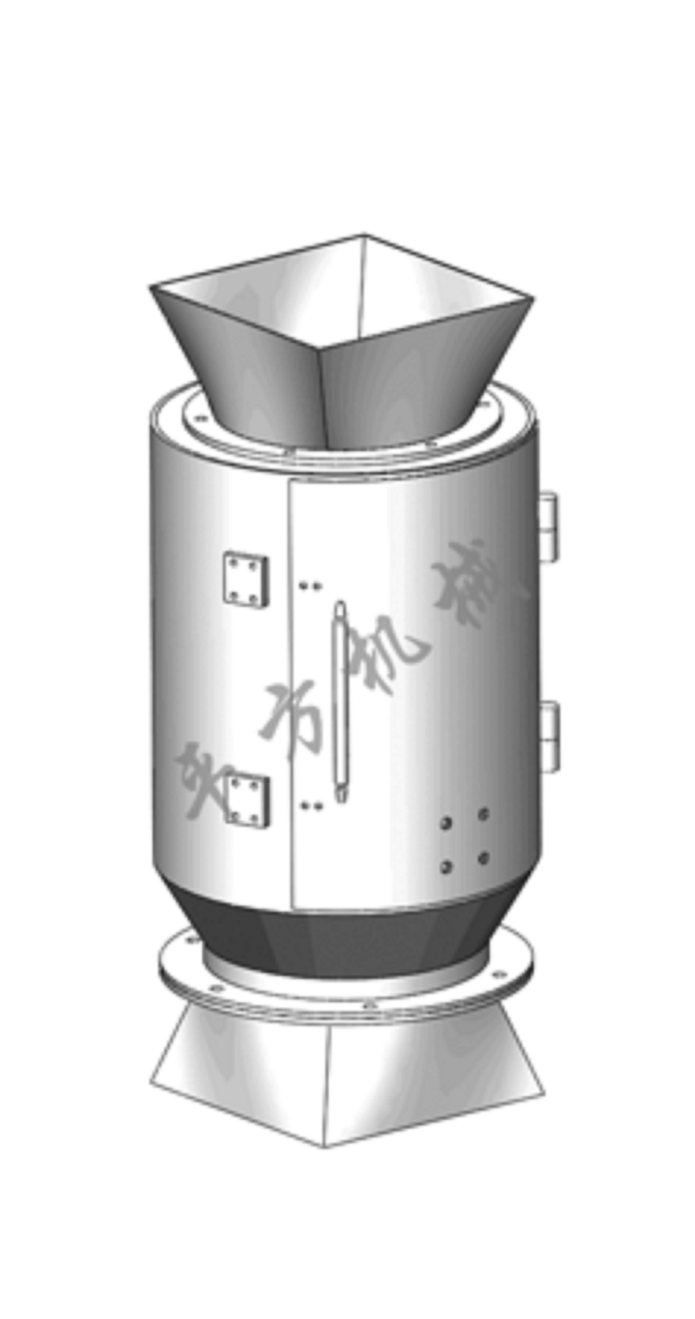 Metal removal cylinder De metal Cylinder