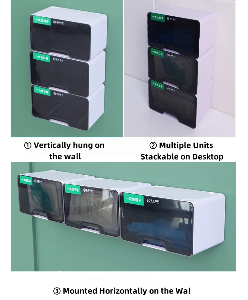 wall mount glove dispenser