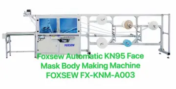 Automatic KN95 Face Mask Body Making Machine