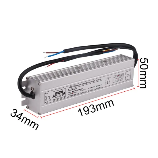 IP67 Waterproof LED Driver AC230V to DC12V/24V Triac 0-10V CV Dimmable Power Supply
