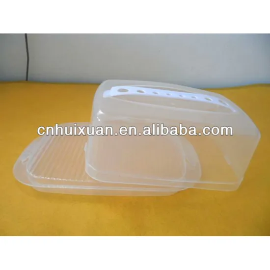 plastic box for bread
