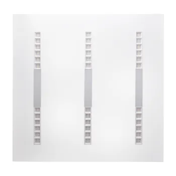 Ultra Slim Recessed Office Building LED Panel Light 595*595mm Dimmable