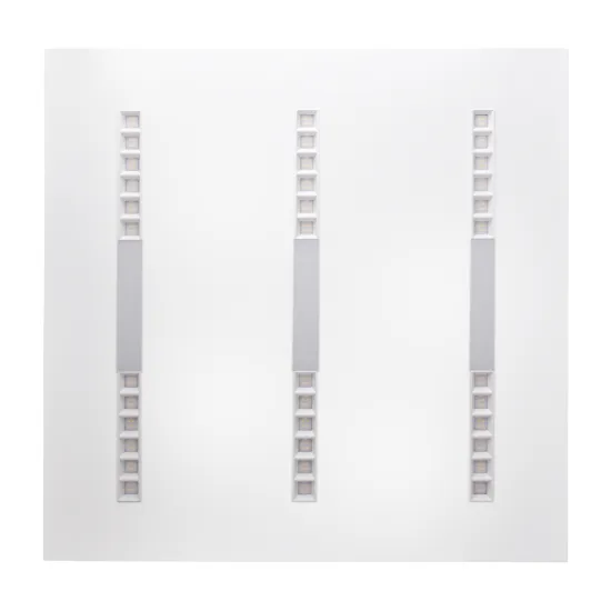 Ultra Slim Recessed Office Building LED Panel Light 595*595mm Dimmable