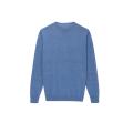 Men's Knitted Basic Pullover Cotton/Acrylic Causal Sweater