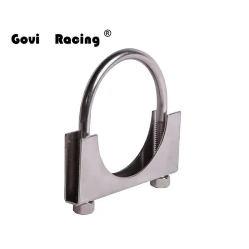 U stalowy zacisk śrubowy tłumik wydechowy zacisk rurowy