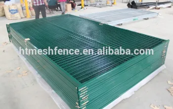 9.5'-10' height Canada type temporary fence panel for construction site