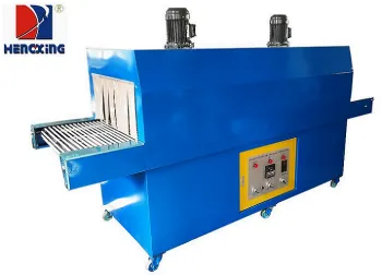 Semi automatic shrink wrapping machine