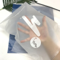 Custom Printed Logo Clear PVC Plastic Bag