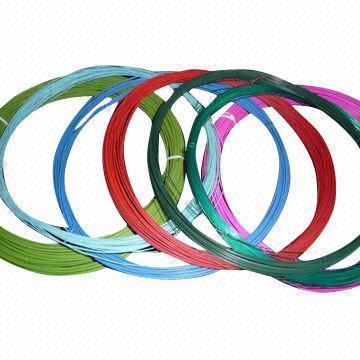 PVC Coated Wire with Aging Resistance and Galvanized Iron Wire, Available in Various Colors