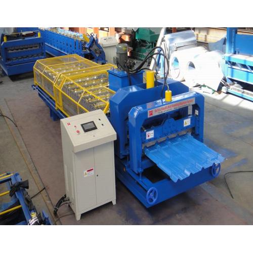 Glazed Tile Roof Plate Steel Rolling Equipment