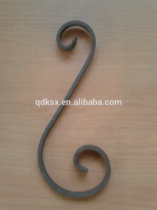 Wrought iron Scrolls("C" and "S")