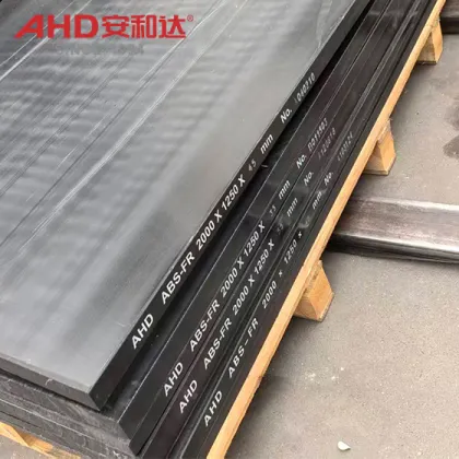 Flame Retardant ABS Sheet Black FR ABS 35mm