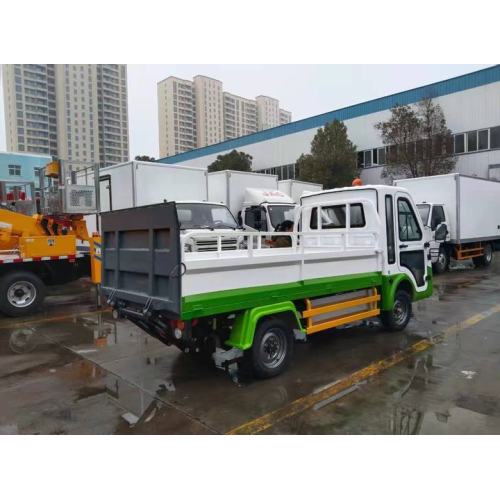 Electric sanitation clean bucket garbage truck