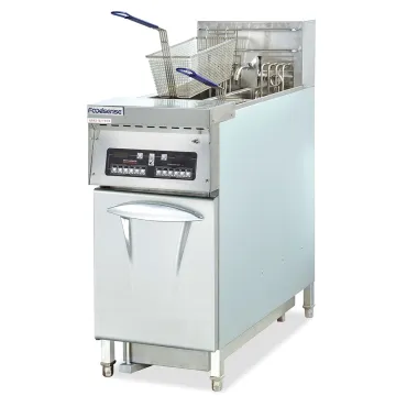 Electrical Deep Fryer Chicken Fryer Machine Vertical 2 Tank Computer Fryer 2-Basket