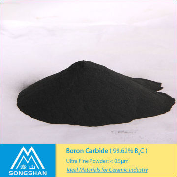 Good Performance Material Making Grit Blasting Nozzles | 99.62% -0.5um Boron Carbide
