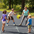 Κίτρινο 8,5 ιντσών παιδική χαρά dodgeball kickball