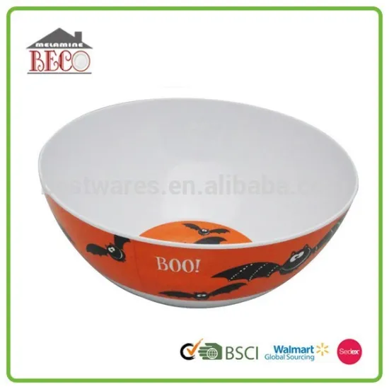 Custom halloween beautiful pattern lacquer bowl