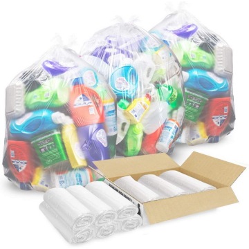 Clear Plastic Trash Bags 13 Gallon