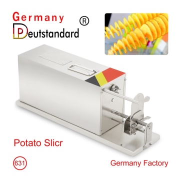 Electric Fully Automatic stretch Tornado potato cutter
