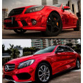 Red Chrom Mirror Wrap Film