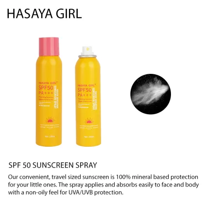 HASAYA GIRL Private Label SPF 50 Sunscreen Spray