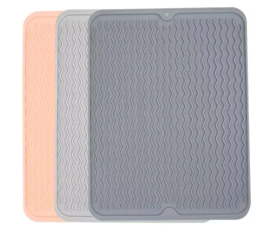 Silicone Kitchen Tools: Waterproof Heat Resistant Dish Drying Mat - Latest Wholesale Arrival