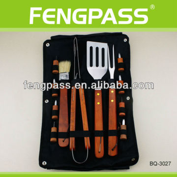 12pcs in nylon bag long handle bbq tools(100-106-26)