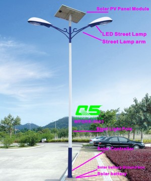 WPSRR-8603 3~15m Municipal Road Hot DIP Galvanized Steet Light Pole style