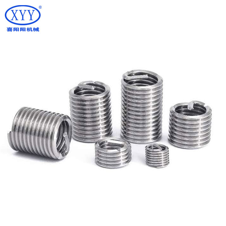 3/4-10 Size Free Running Wire Thread Inserts Stainless Steel Fasteners for Metric Sizes Box and Carton Packing