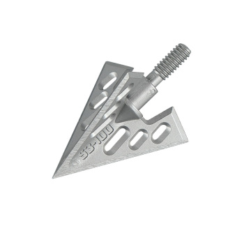 Topoint Archery TP275 TIPS Hunting Arrow: Screw -On Bow และ Arrow Set พร้อมน้ำหนัก 100GR, 3 ใบมีดคงที่ - แพ็ค 3 OEM/ODM