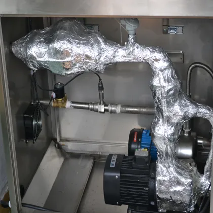 China health and safety siemens touch screen water and oil machine