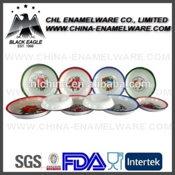 China wholesale enamel coated plate for Saudi Arabia