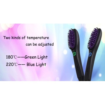 Hair Straightening Comb Mini Use