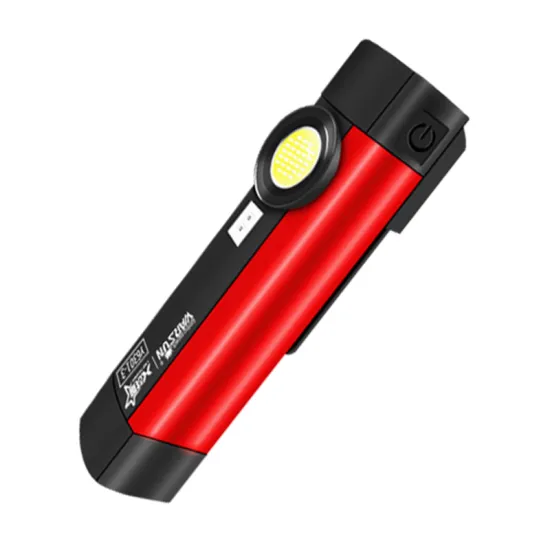 WARSUN Y63013 Outdoor Rechargeable Work Light with UV, Multi-purpose COB Triple Light Sources and Magnetic Base