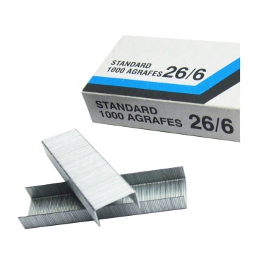 China Factory Cheap Price Galvanized Standard 26/6 Stapler Staple