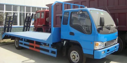 JAC 4X2 flatbed dump truck