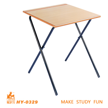 High School Classroom Students Study Examination Desk