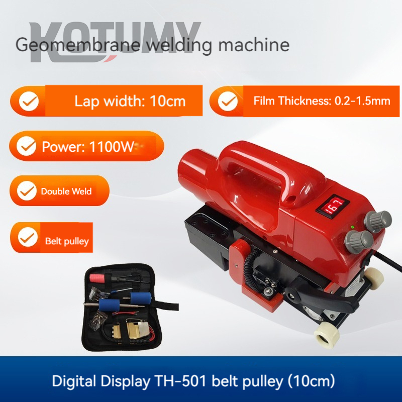 Digital Display Hot Wedge Welder for Geomembrane and HDPE Sheet Welding