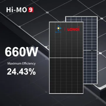 Jiangsu Longi Hi-MO 9 660W Dual Glass Bifacial Solar Panel: EU Version