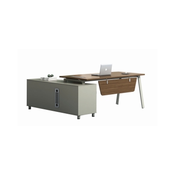 Steel Legs Office Table with Cabinet WT-A024B-01