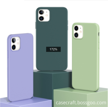 Vloeibare siliconen oliecoating TPU telefoonhoesje
