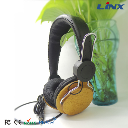 Best Selling Good Sound Quality OEM Wood Headphones