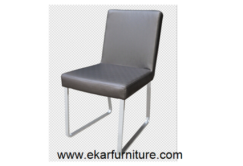 Leather & fabric dining chair modern style OC801