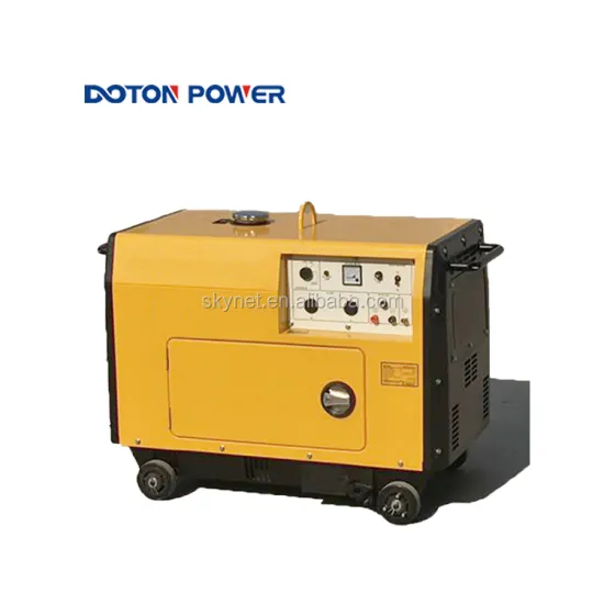 AVR 5KW 5KVA Portable  Silent Diesel Electricity Generator 5000W