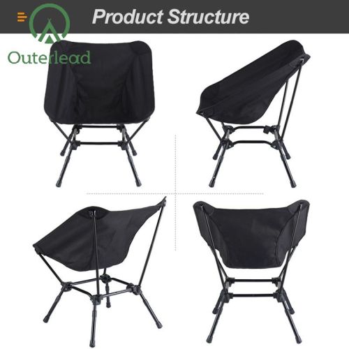 big camping chair Outerlead Folding Height Adjustable Moon Camping Chair Manufactory