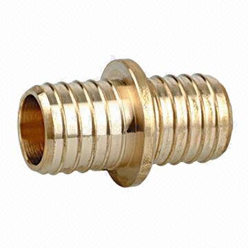 Brass Nipple, made of copper, with forged technic